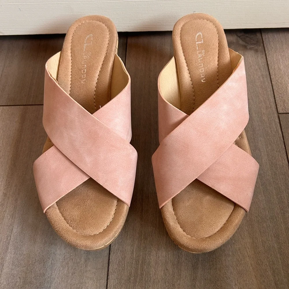 CL by Laundry Blush Women's Sandals